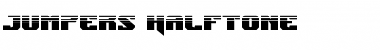 Download Jumpers Halftone Regular Font Title Preview