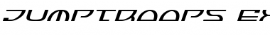 Download Jumptroops Expanded Italic Expanded Italic Font Title Preview
