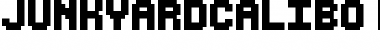 Download JunkyardCalibo Regular Font Title Preview