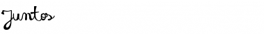 Download Juntos Regular Font Title Preview