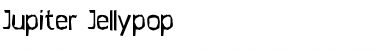 Download Jupiter Jellypop Regular Font Title Preview