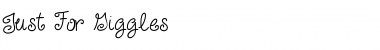 Download JustForGiggles Medium Font Title Preview