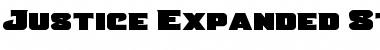 Download Justice Expanded Straight Expanded Font Title Preview
