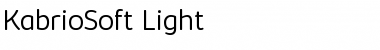 Download Kabrio Soft Light Font