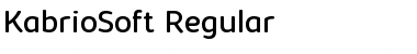Download Kabrio Soft Regular Font