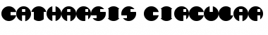 Download Catharsis Circular Regular Font Title Preview