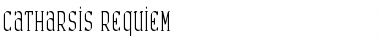 Download Catharsis Requiem Regular Font Title Preview