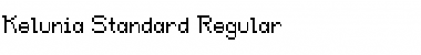 Download Kelunia Standard Regular Font Title Preview