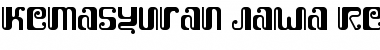 Download Kemasyuran Jawa Regular Font Title Preview