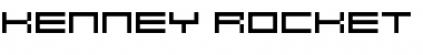 Download Kenney Rocket Square Regular Font Title Preview
