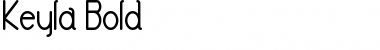 Download Keyla Bold Font Title Preview
