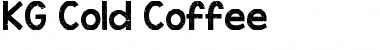Download KG Cold Coffee Regular Font Title Preview