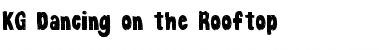Download KG Dancing on the Rooftop Regular Font Title Preview