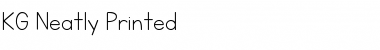 Download KG Neatly Printed Regular Font Title Preview