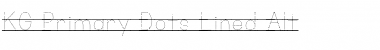 Download KG Primary Dots Lined Alt Regular Font Title Preview