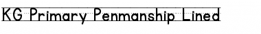 Download KG Primary Penmanship Lined Regular Font Title Preview