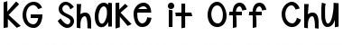 Download KG Shake it Off Chunky Regular Font Title Preview