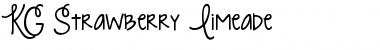 Download KG Strawberry Limeade Regular Font Title Preview