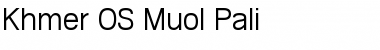 Download Khmer OS Muol Pali Regular Font Title Preview