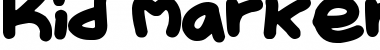 Download Kid Marker Regular Font Title Preview