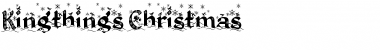 Download Kingthings Christmas Regular Font Title Preview