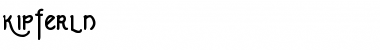Download Kipferln Regular Font Title Preview