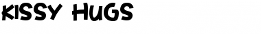 Download Kissy Hugs Regular Font Title Preview