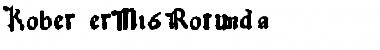 Download KobergerN16Rotunda Regular Font Title Preview