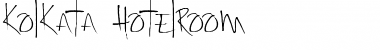 Download Kolkata Hotelroom Regular Font Title Preview