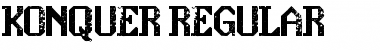 Download konquer Regular Font Title Preview
