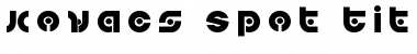 Download Kovacs Spot Title Regular Font Title Preview