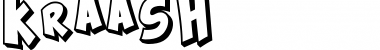 Download Kraash Regular Font Title Preview