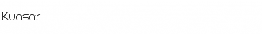 Download Kuasar Regular Font Title Preview