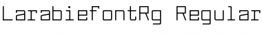 Download Larabiefont Regular Font Title Preview