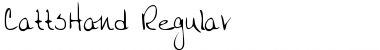 Download CattsHand Regular Font Title Preview