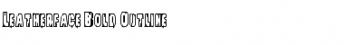 Download Leatherface Bold Outline Bold Font Title Preview