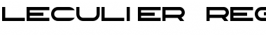 Download Leculier Regular Font Title Preview