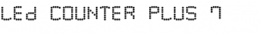 Download LED Counter Plus 7 Regular Font Title Preview