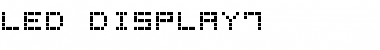 Download LED Display7 Regular Font Title Preview