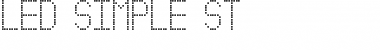 Download Led Simple St Regular Font Title Preview