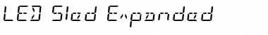 Download LED Sled Expanded Expanded Font Title Preview