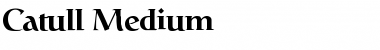Download Catull Bold Font Title Preview