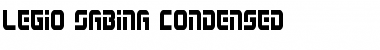 Download Legio Sabina Condensed Condensed Font Title Preview