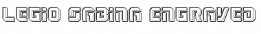 Download Legio Sabina Engraved Regular Font Title Preview