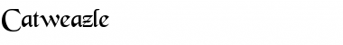 Download Catweazle Regular Font Title Preview