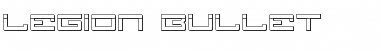 Download Legion Bullet Regular Font Title Preview