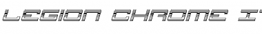 Download Legion Chrome Italic Italic Font Title Preview