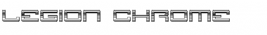 Download Legion Chrome Regular Font Title Preview