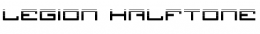 Download Legion Halftone Regular Font Title Preview