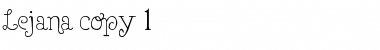 Download Lejana Regular Font Title Preview